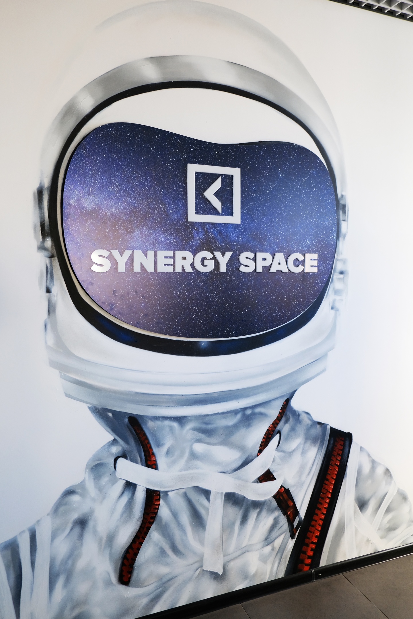 Оформление коворкинга "Synergy Space"